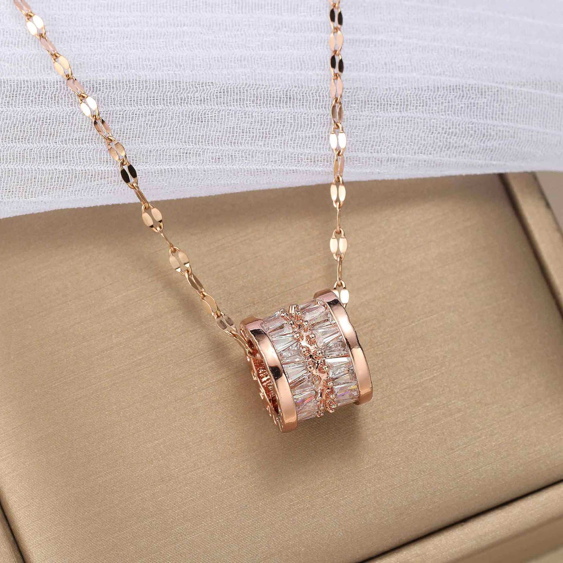 Pearl pendant ins collarbone chain moissanite chain designer necklace designer necklace for woman jewelry diamond chain luxury jewelry women mens neck - view 3