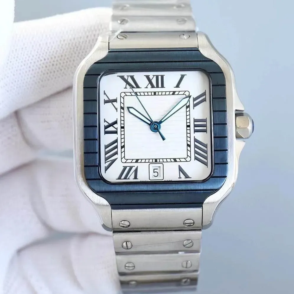 Designer neutral 40MM/35MM movement, high-quality stainless steel material, blue pointer, waterproof watchAAAAA