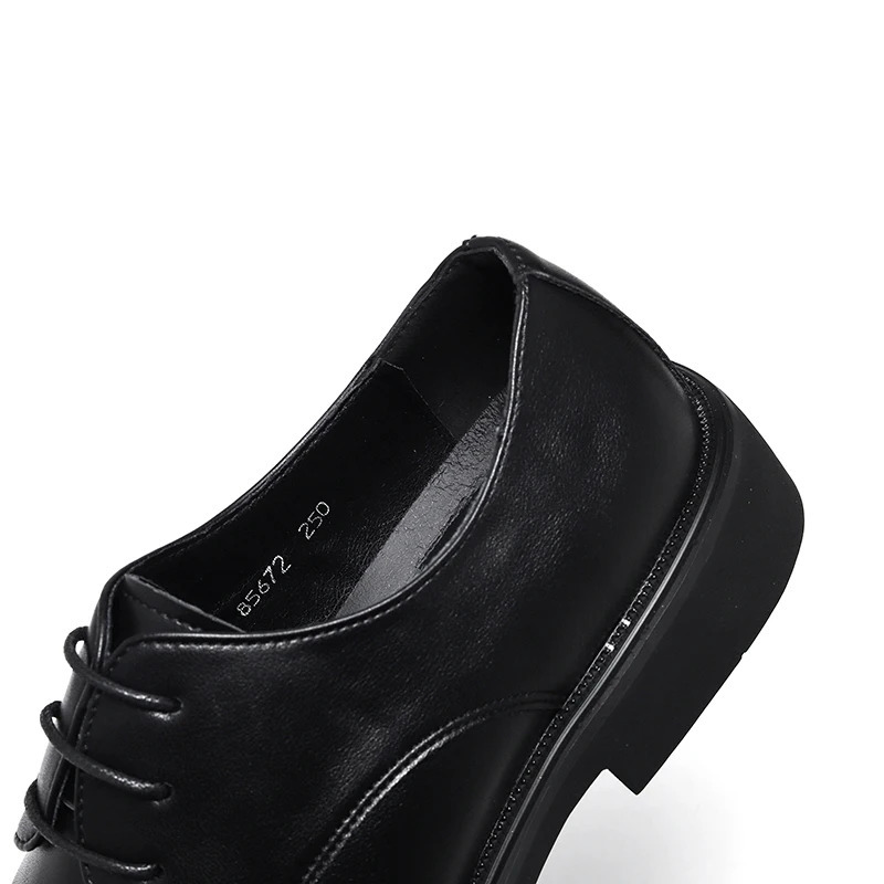 Classic Brogue Office Leather Shoes Men Casual Business Korean Formal Oxford Mens Dress 251121