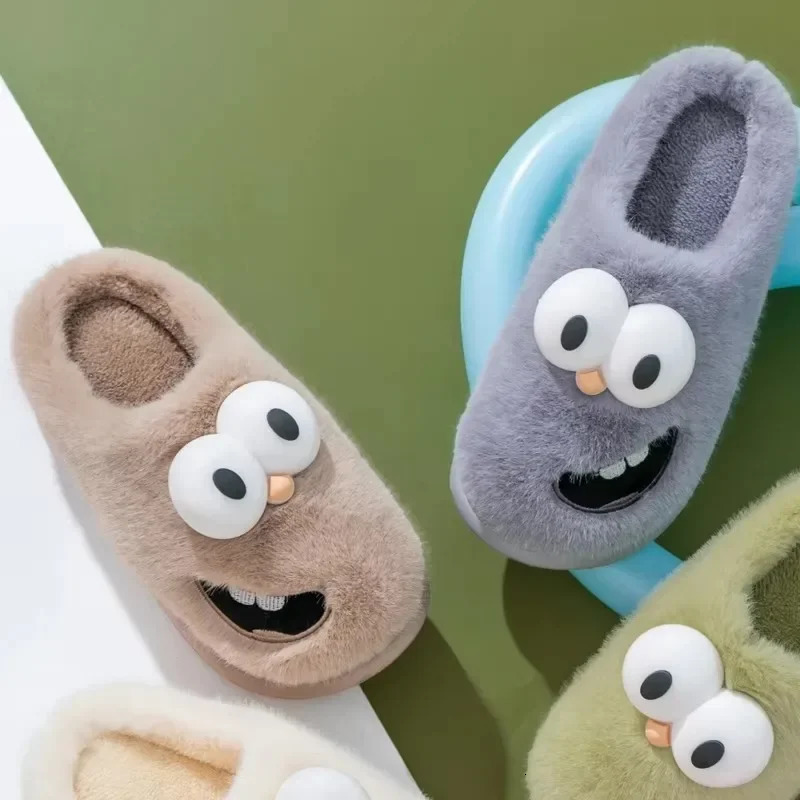 Tongue Kiss Slippers Big Eye Dog SlippersCute Funny Fun Cartoon Package Head Eva Men For Women 251121