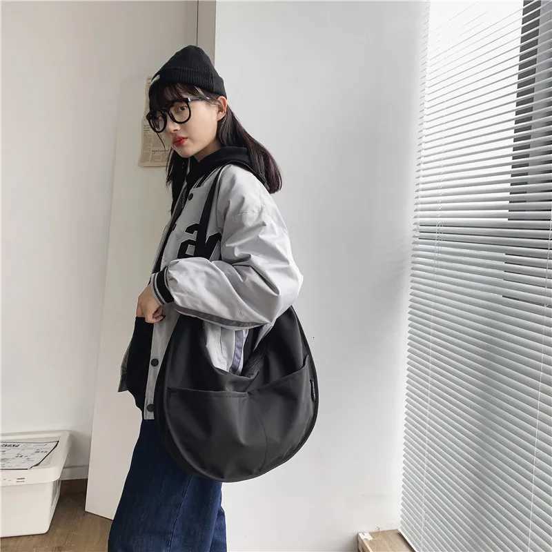 y2k Bags For School Big Nylon Bags Hobos Crossbody Bags For Women Handbags Men and Women Unisex Couple Bag Shoulder Bags BolsoT251121