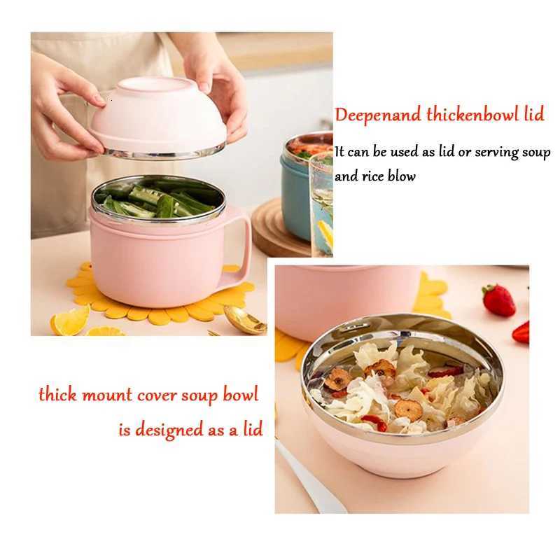 Stainless Steel 3-Layer Lunch Box Leakproof Microwave Safe Bento Container for School/Office/Picnic Portable Soup Bowl Food BoxM251121