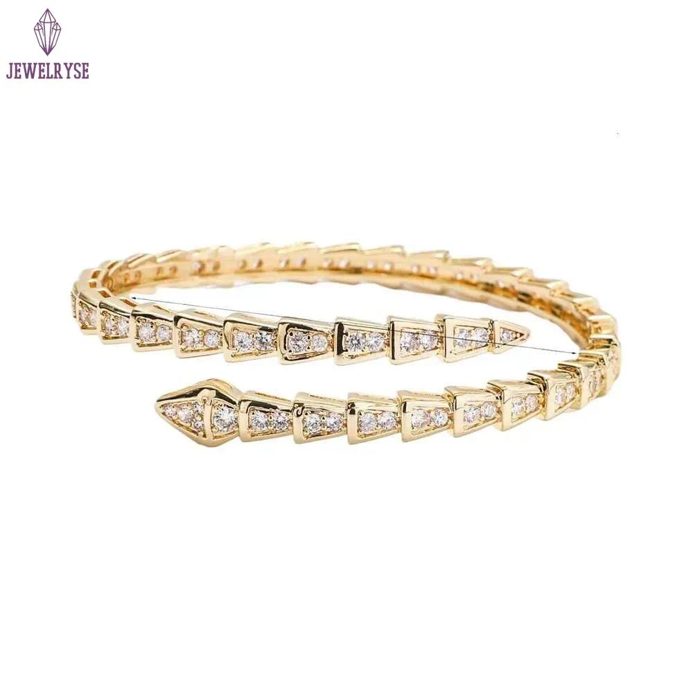 DH collections Women's Popular Round Diamond Full Zircon Bracelet, Ladies' Light Luxury Temperament Circular Bangle, Cross - border Best - s