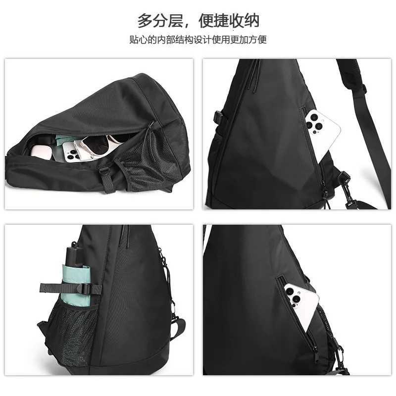Fashion Functial Crossbody Bag Mens Trendy Sports Cycling Ch Bag Mti-functial Small Backpack Mens Shoder Bag Badmint Bag Y251121