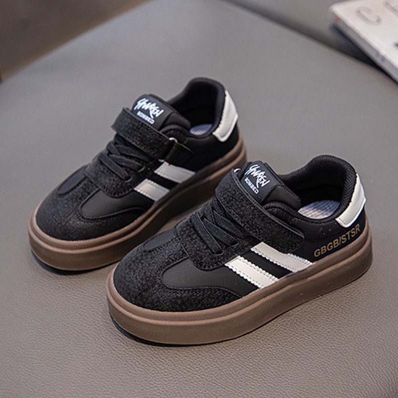 Kids Shoes Casual Running Boys Sneakers Children Youth Big Kid Shoe Walkfashion Toddlers Preshcool Runner Gum Outdoor Trainers Black White Girls Sizes