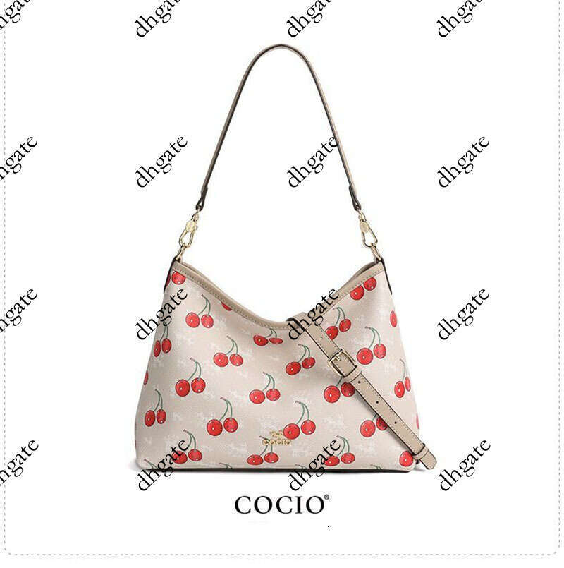 COCIO designer bag New Cherry Underarm High Quality Fashion Versatile Womens Large Capacity Commuter Leisure Tote Bag dh4623024 c27a6 d5fd