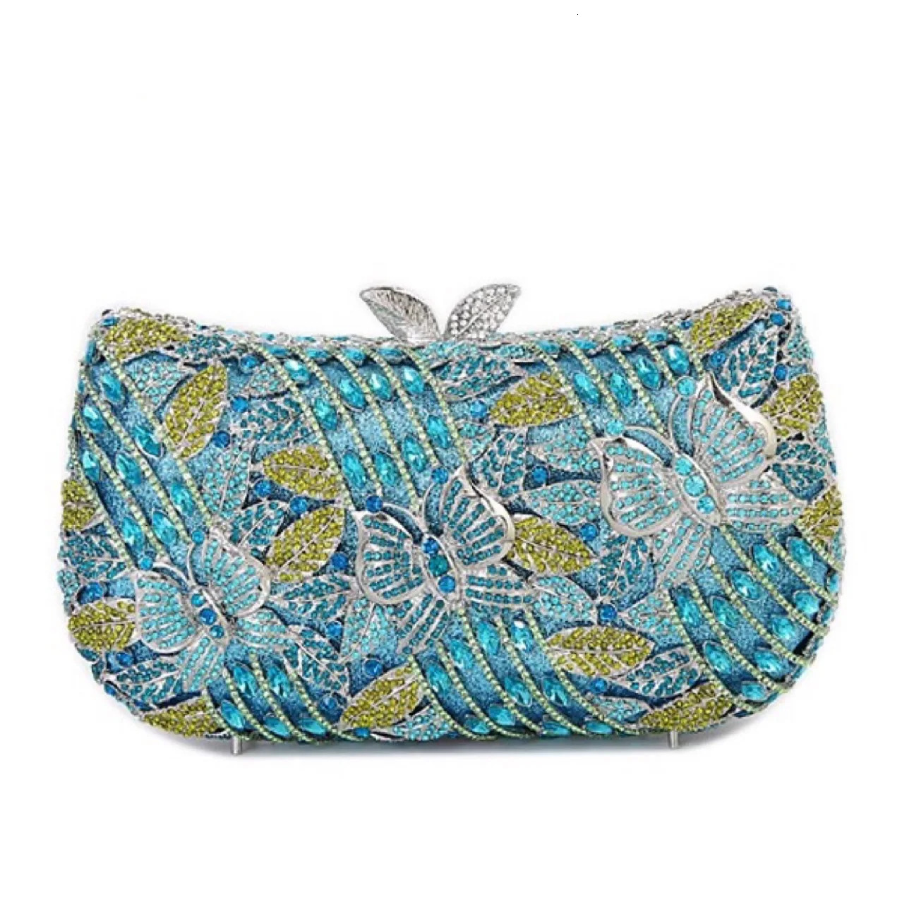 Hollow Out Women Evening Bag Gold Crystal Banquet Handbag y Diamond Clutch Purse Wedding Bride Bags Elegant Dinner 251121