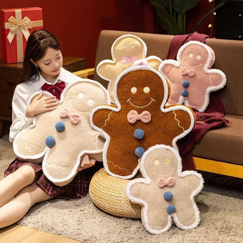 Cozy Christmas Cookie Soft Funny Gift for Home Decor Office Cushion with Non-Slip Bottom Machine Washable C251121