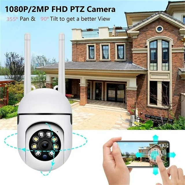 Yi Lot Wireless 5G WiFi Security Camera System Smart Outdoor Night Vision 1080P
