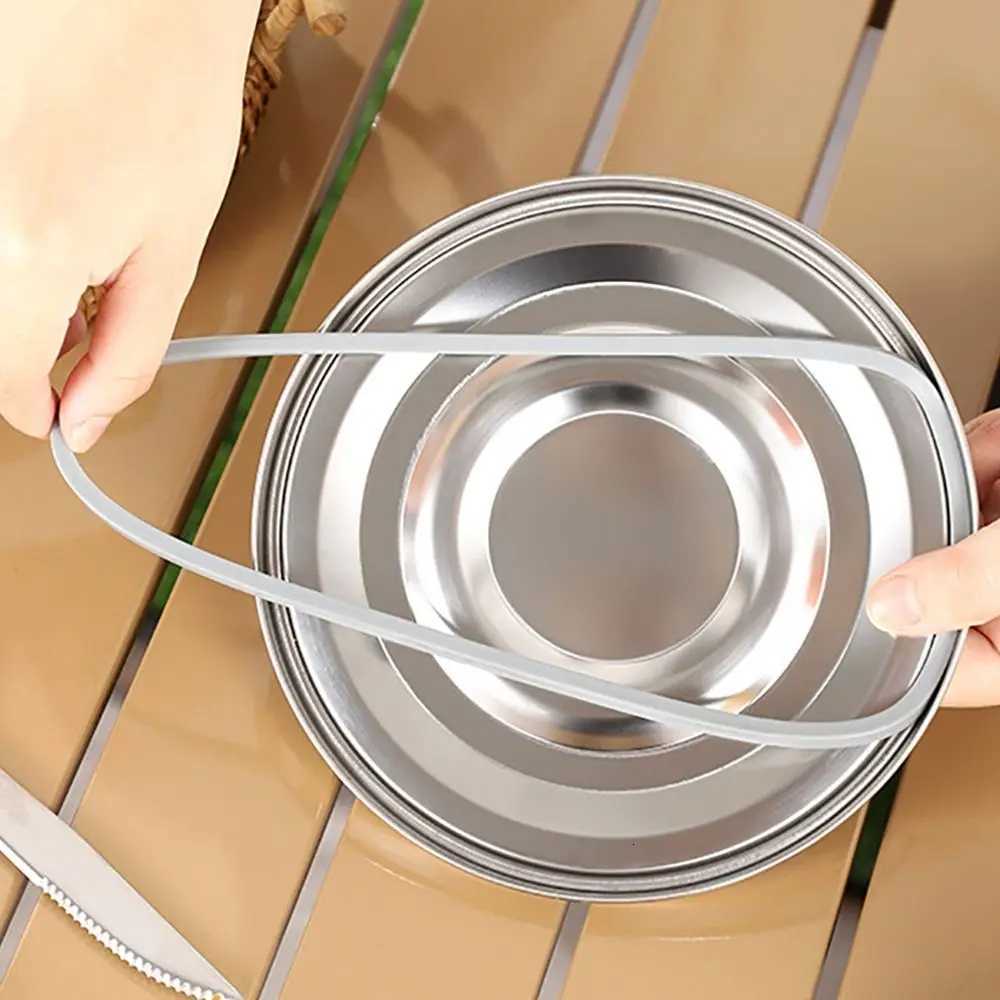 High Quality 304 Stainless Steel Lunch Box Sealed Round Fresh-keeping Box Leak-proof Large Capacity Storage Box PicnicM251121