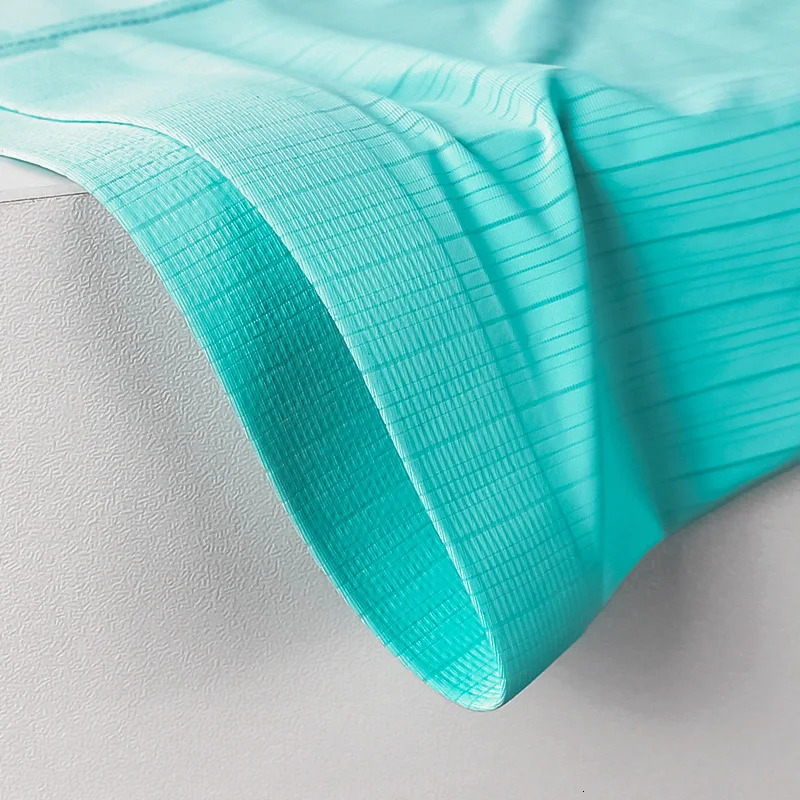 5 packs of mens underwear boxing seamless ice silk shorts fashionable and sexy breathable pants thin 250417