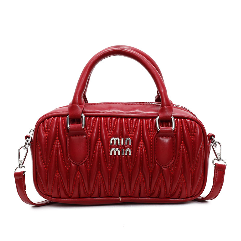2025 Hot-Sale Mini Square Purse - Women's Versatile Bowling Bag Convertible to Crossbody/Shoulder Bag, Stylish Small Handbag with Metal Chain Str