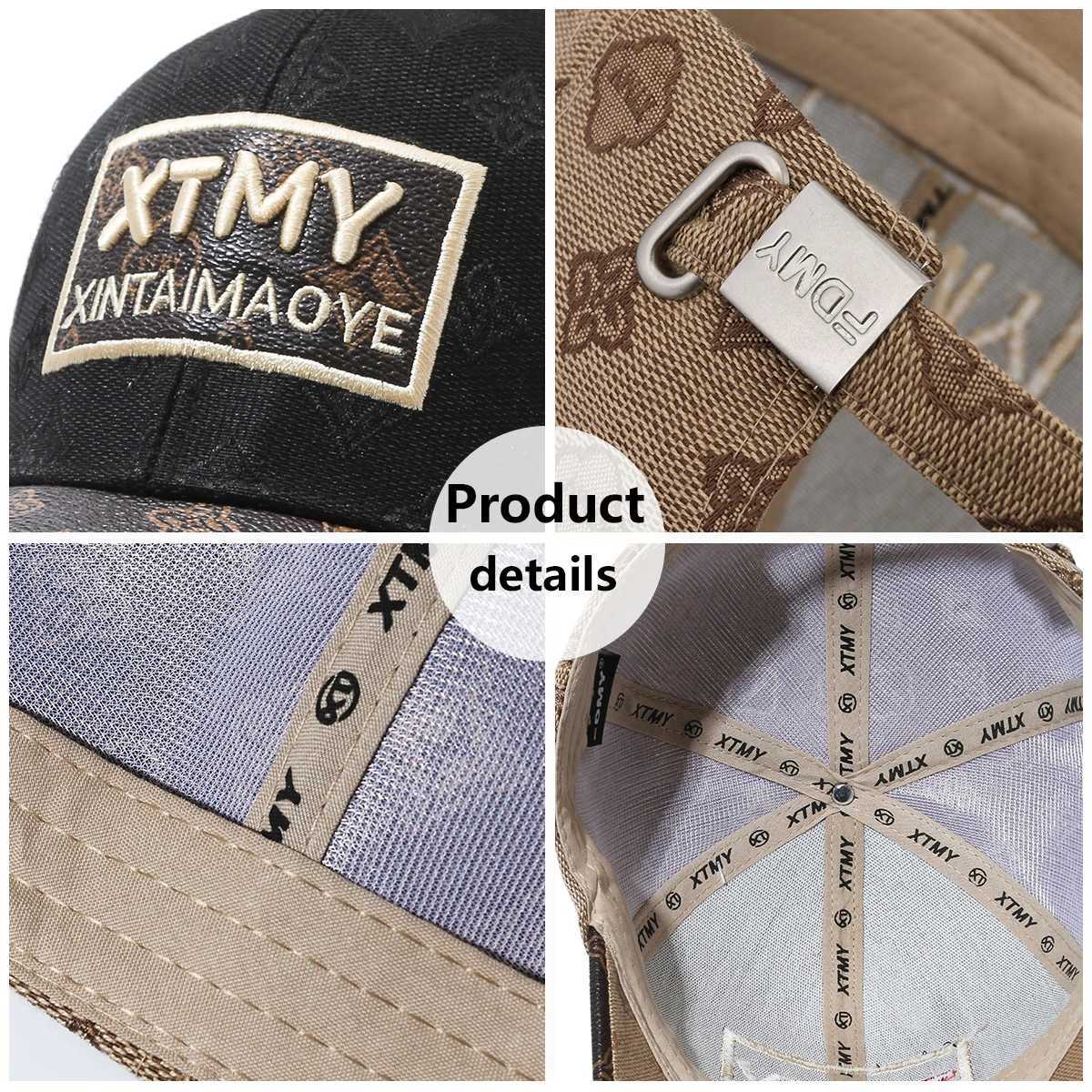 Mens Korean Version Trendy and Fashionable Embroidered Baseball Cap Adjustable Casual Versatile Sun Shading Duckbill CapT251121