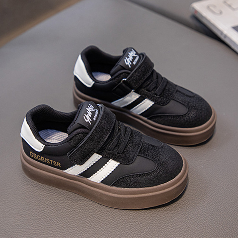Kids Shoes Casual Running Boys Sneakers Children Youth Big Kid Shoe Walkfashion Toddlers Preshcool Runner Gum Outdoor Trainers Black White Girls Sizes