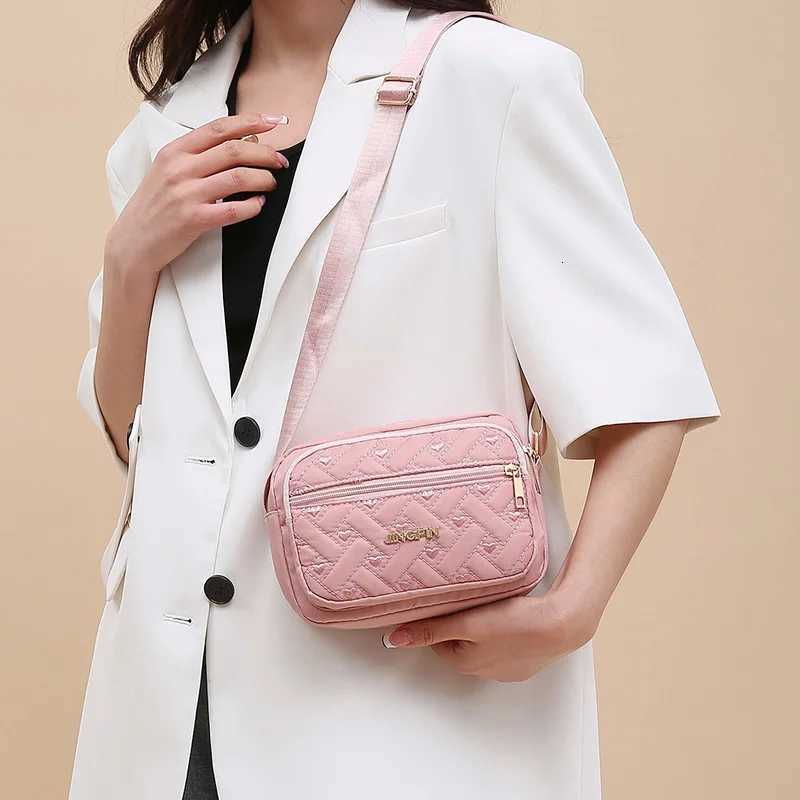 Oxford waterproof shoulder bag Large Capacity Casual Crossbody Bag Multifunction Ladies Handbag Shopping Messenger BagT251121