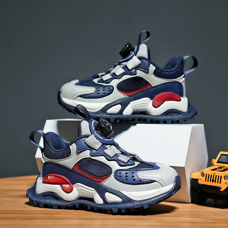 Luminous shoes, sports shoes, comfortable and lightweight running shoes, fashionable and trendy shoes, breathable mesh shoes, casual children's s