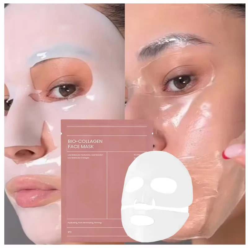 Bio-Collagen Face Mask Wrinkle Overnight Mask With Hydrolyzed Refreshing Skin Care 250418