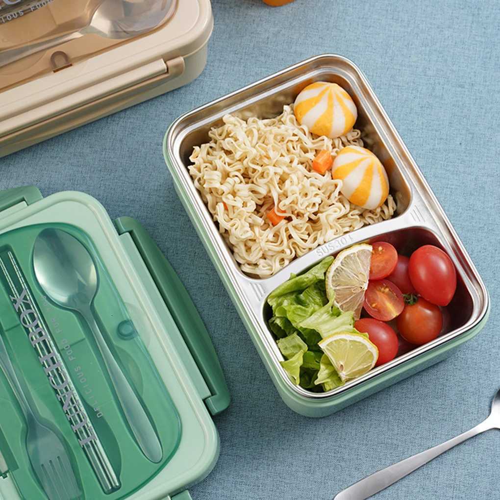 Leakproof Food Container For Picnic Camping Meals Easy To Clean Can Be Heated Lunch Box TablewareM251121