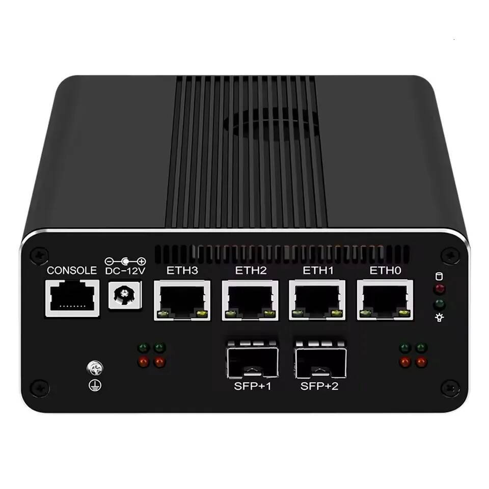 Robust Firewall Appliance Intel i7-1260P i5-1250P i3-1215U 8505 Mini PC 2X10G SFP 4x25G LAN 2SATA30 Proxmox pfSense OPNsense