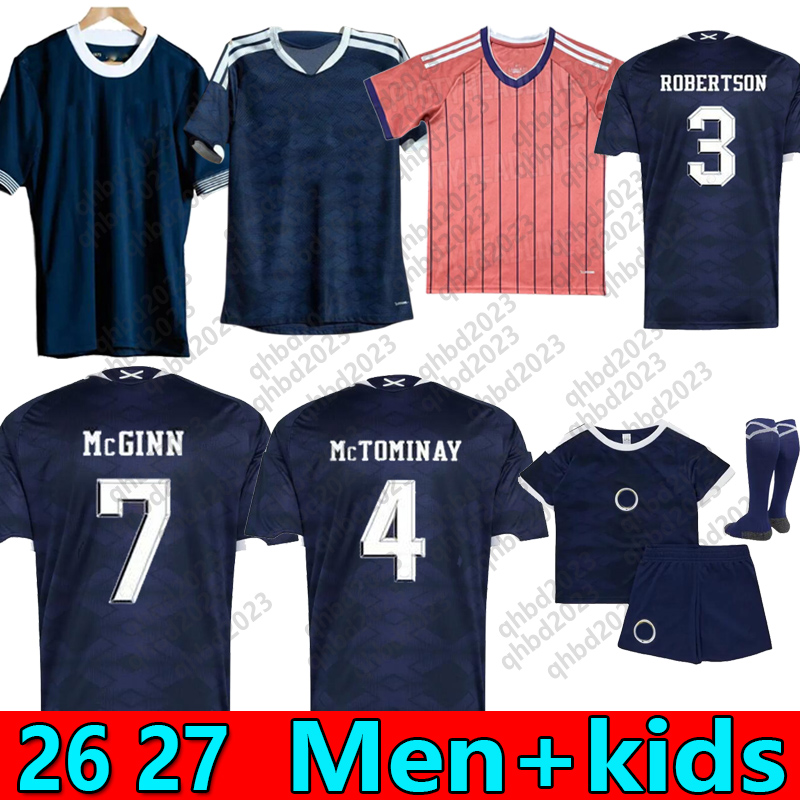 2026 SCoTlaNds ROBERTSON DYKES Soccer Jersey Football Shirt World Cup ScoTTisH 26 27 National Team tops Kids Kit McGREGOR 150th Anniversary Special ARMSTRONG 16-4XL