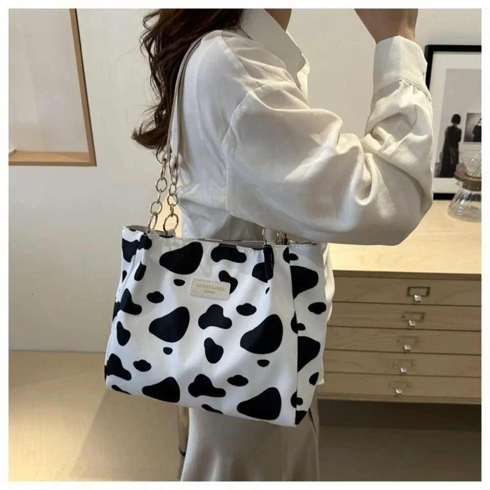 Stylish Large Capacity Women Shoulder Bag PU Leather Casual Style Handbag School Bag Animal Printing Crossbody Bags StudentT251121