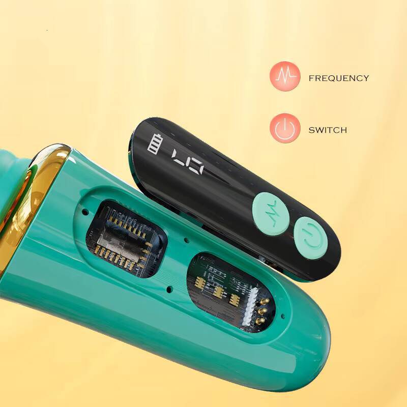 Womens Electric Love Masturbator Strong Shock AV Wand Stick Peach-Color Vibrator Private Parts Orgasm Adult Sex Toys for Female