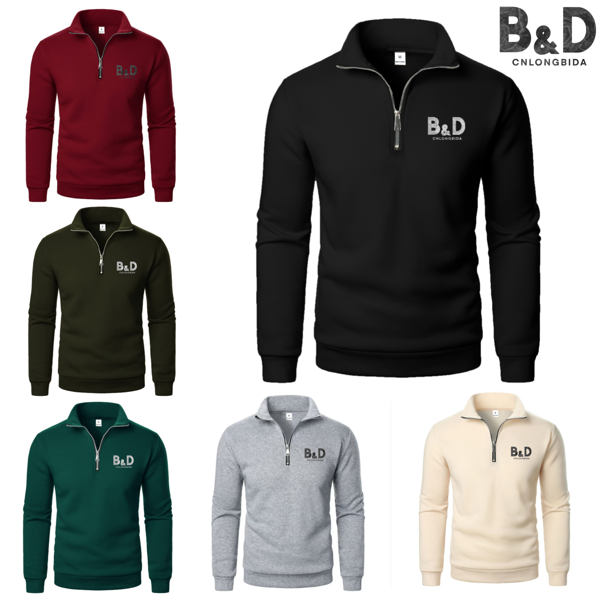 Designer Men's Hoodies Brand Letter Print Thickened Warm Luxurious Design Outdoor Sports Jogging Fashion Brand Clothing Set Letter Print Zipper H