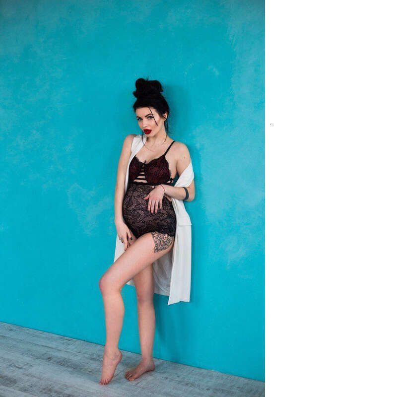 Lace Sexy Lingerie New Lace Edge Pattern Shaping Vest One Piece With Elastic Straps