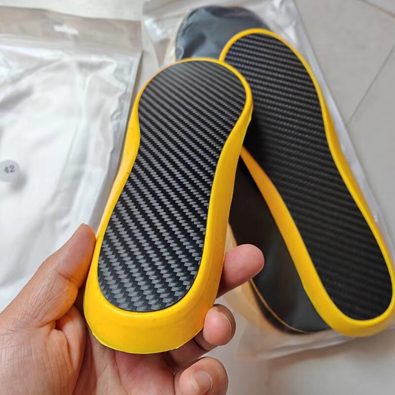 2026 Carbon Plate insoles Whole foot Sports Lnsoles High performance elastic carbon fiber insole Sneakers Running Accessories