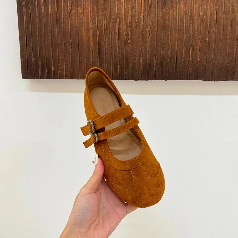 Flat Shoes for Women Fashionable Casual Comfortable Zapatillas De Mujer Ballerina Soft Moccasin Mary Janes 251121