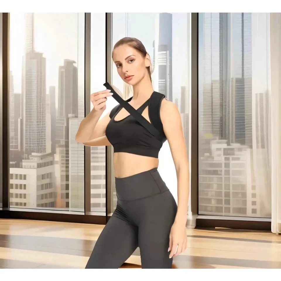 Adjustable Back Shoulder--Posture Corrector Belt Clavicle Spine--Support Reshape Your Body Home Office Upper Back Neck Brace 251113