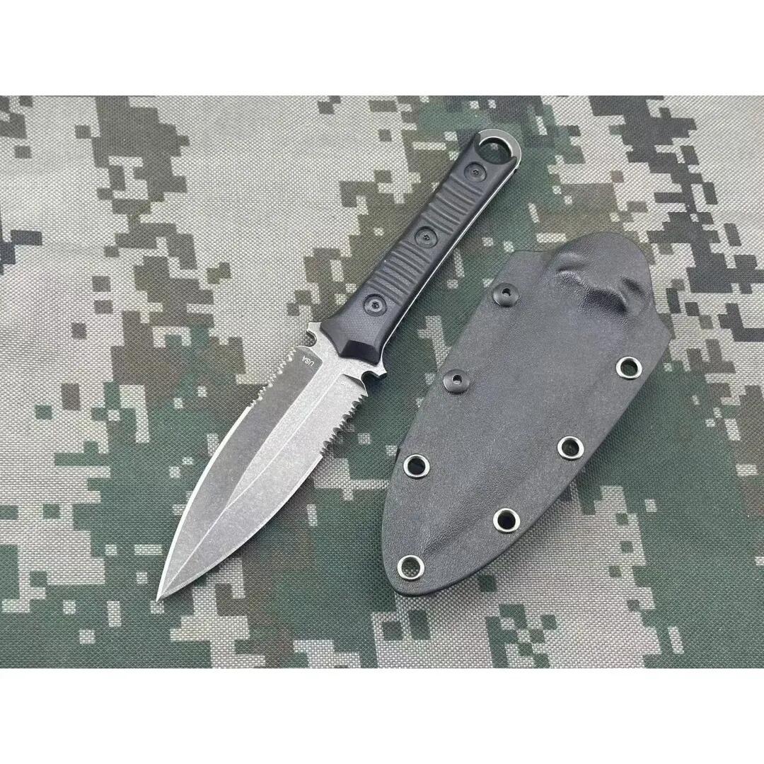 Borka SBK SBD Kitchen Fixed M Steel Blade Black G Handle Precision Cutting Chef Knife