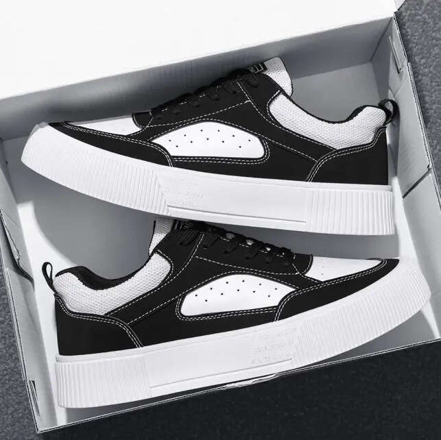 Men's 2025 Spring Trendy Brand Versatile Red Board for Youth Sports Thick Bottom 47 Extra Large 48 Casual Shoes