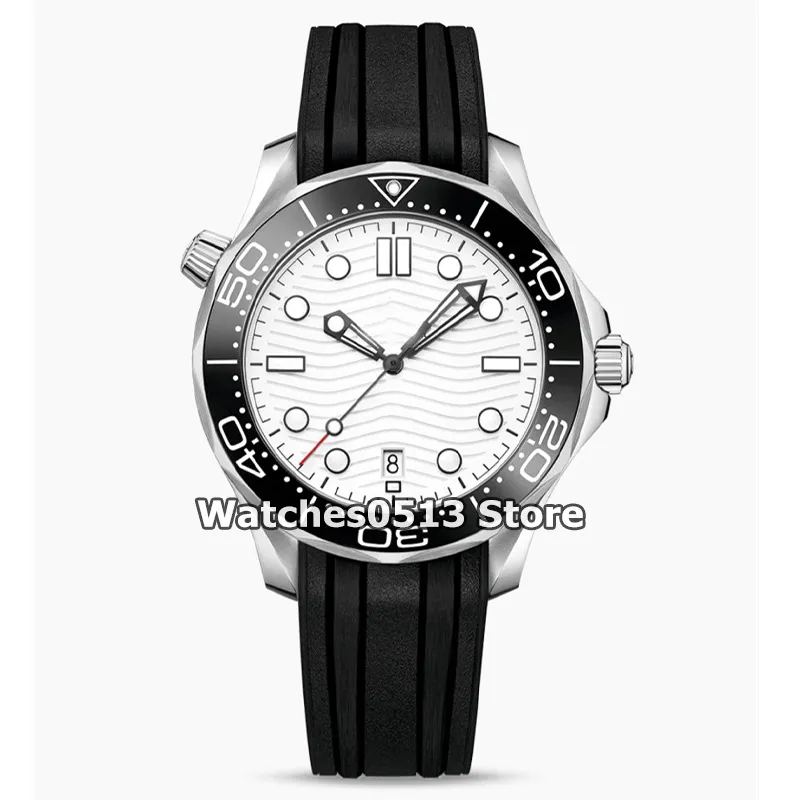 Mens Watch 42MM AAALuxury Watches Ceramic Bezel Sapphire Glass Automatic Mechanical Movement Master Stainless Steel Luminous Man Watch Designer