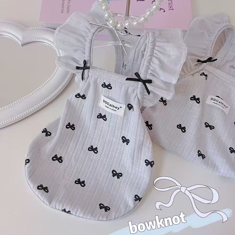 T0047Dog clothes summer thin striped shirt comfortable breathable anti-hair loss medium and large dogs Labrador Golden Retriever
