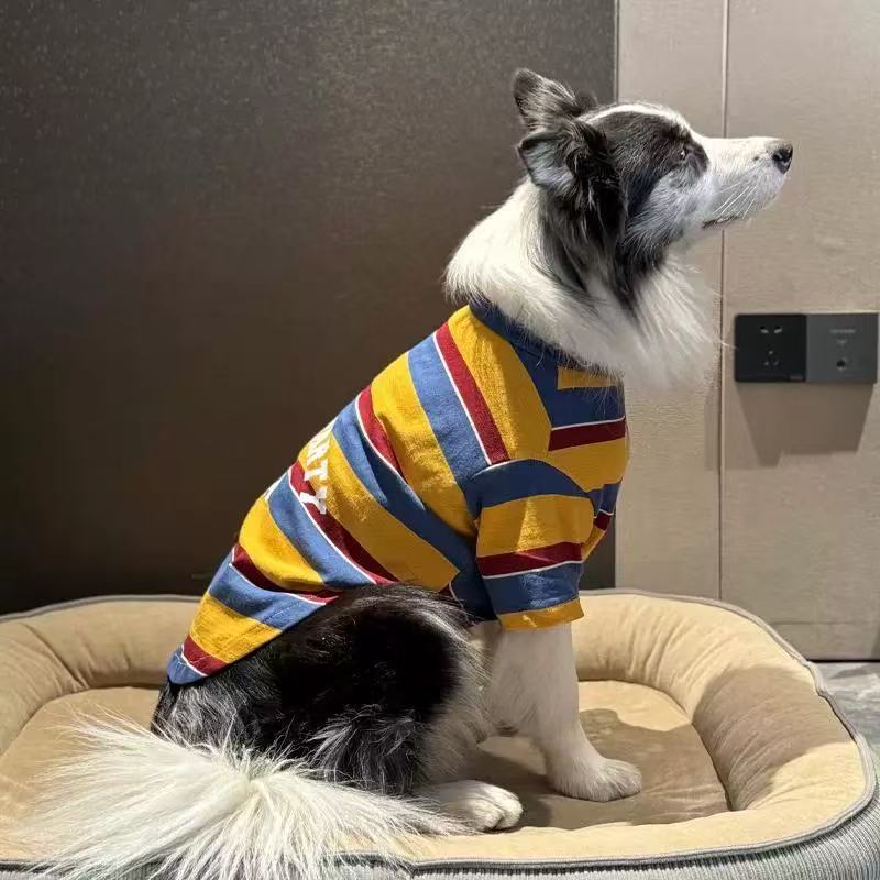 T0050 new dog clothes summer slings Shiba Inu Bichon French Bulldog Pug cute summer vest elastic slings