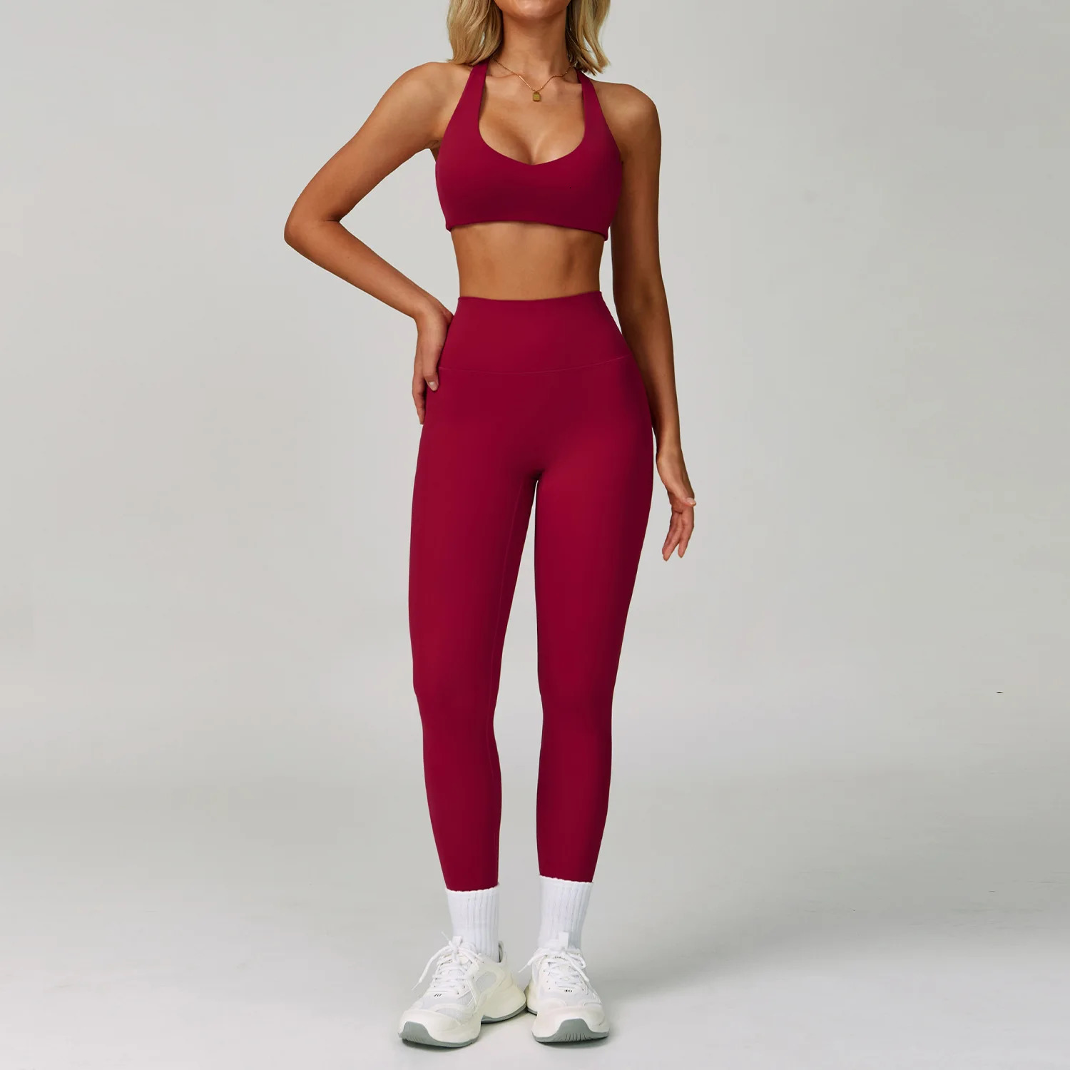 2-3PCS Yoga Suit Women Tracksuit Sports Bra High Waist Leggings Shorts Outfit Gym Set Fitness Push Up Workout Clothes Sportswear 251114