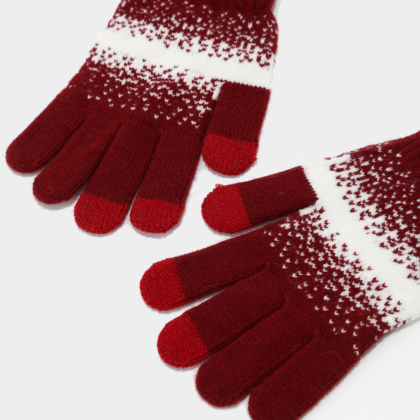 Color-Block Knitted designer Hat Scarf Touchscreen Gloves Three-Piece Set Autumn Winter Women's Cold-Proof Hat Warm Set free shipping