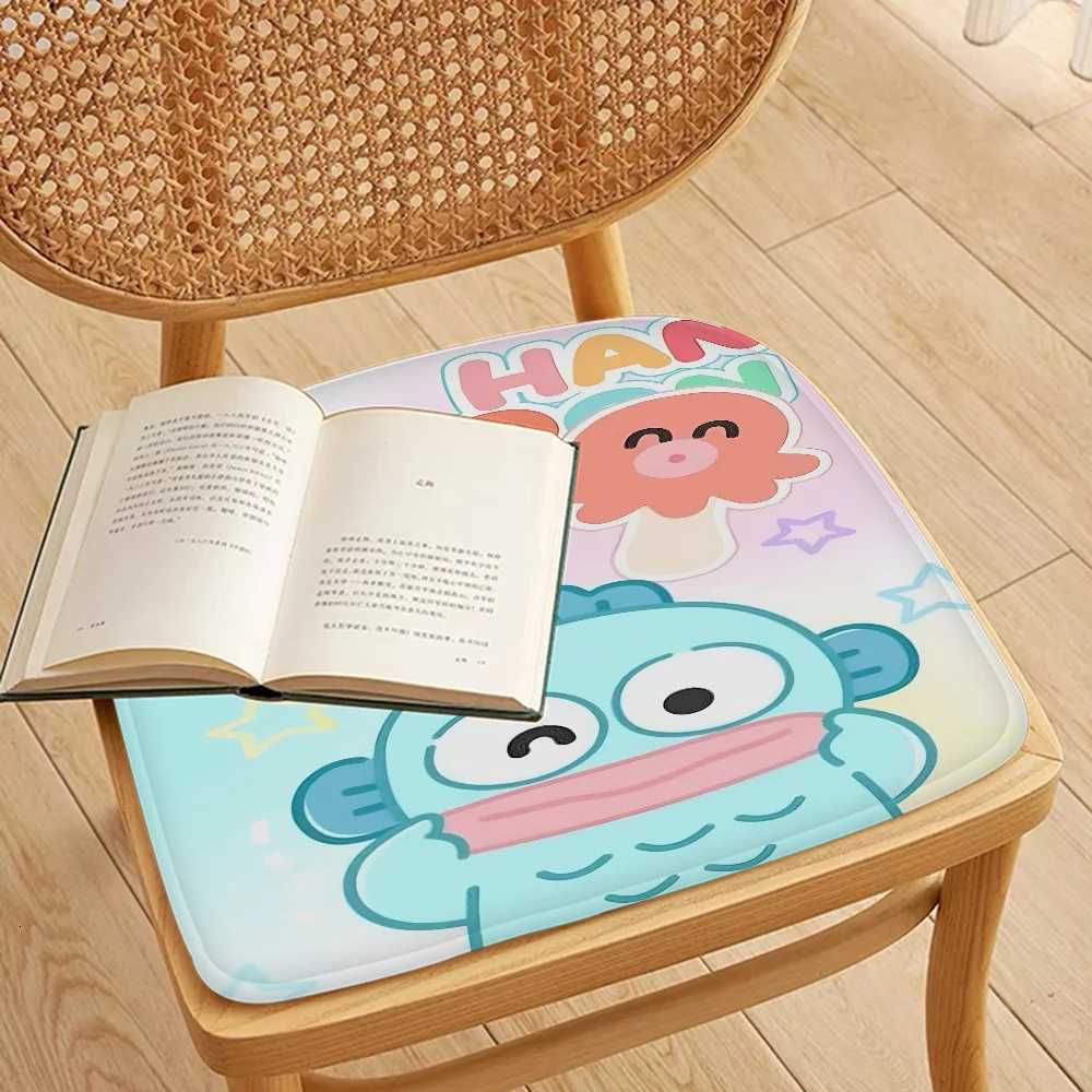 H-Hangyodon Cute Tie Rope Chair Cushion Soft Office Car Seat Comfort Breathable 45x45cm Cushion Pads C251121