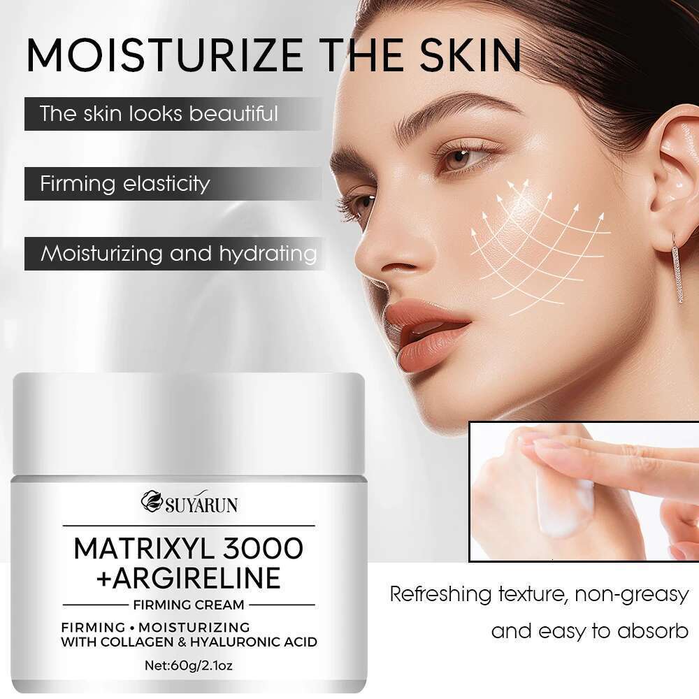 SUYARUN Matrixyl 3000+Argiree firming cream Prevents roughness, improves dryness, lifts and tightens skin.