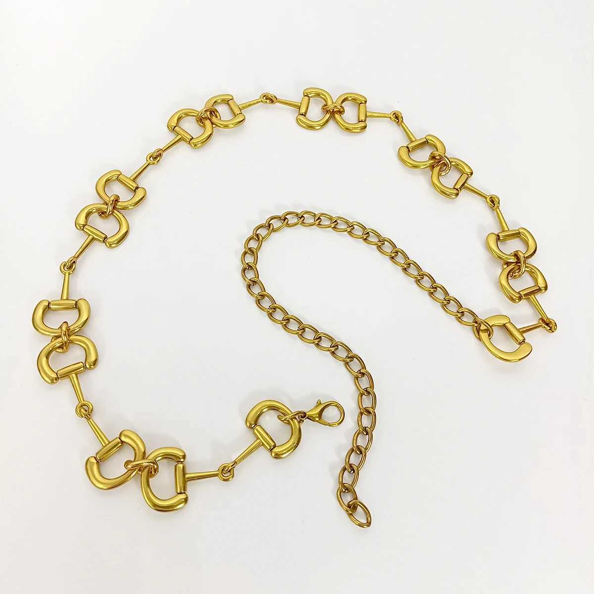 Designer Gold D Metal Belt Womens Fashion Belt High end Luxury Brand Gothic Punk Y2K Jeans Belt Y250419