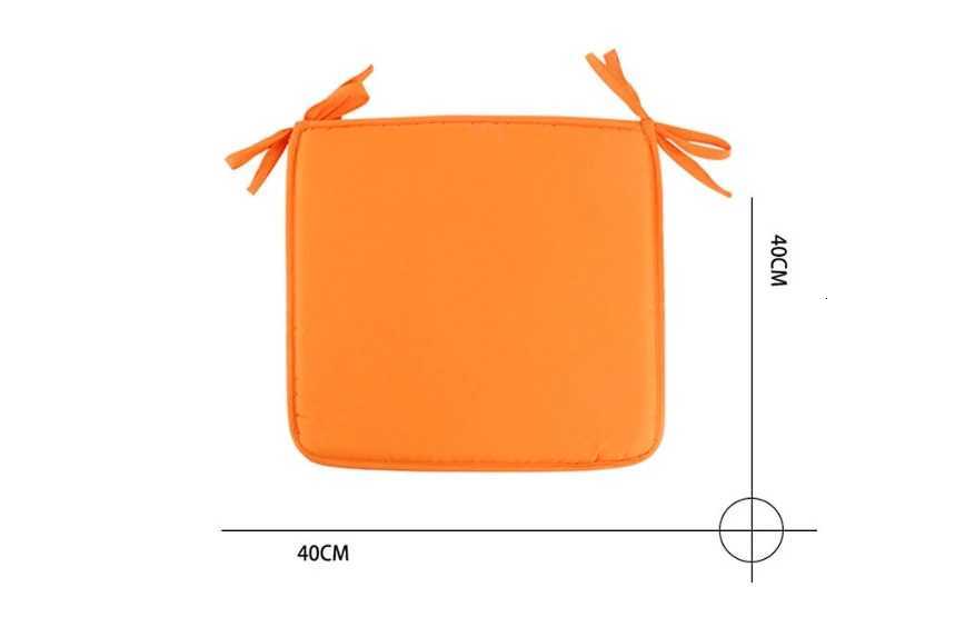 Candy Color Chair Cushion Soft Non-Slip Seat Cushion Back Pad Can Be Fixed On Chair Home Daily Decor C251121