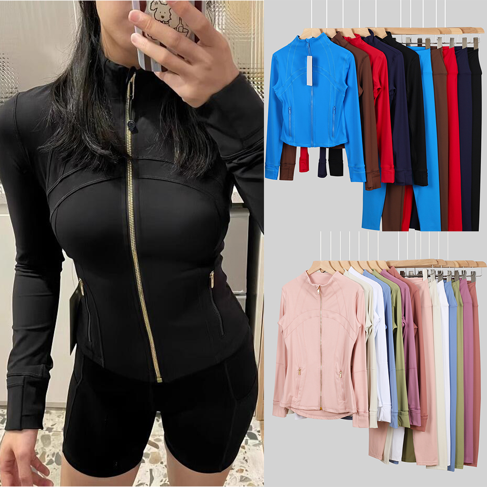 10A 2026 Gym define sports cropped Jackets legging shorts Yoga Workout Elastic Waist Fitness quick dry fitness Activewear Sweatshirt luluity lemonics sets jackets