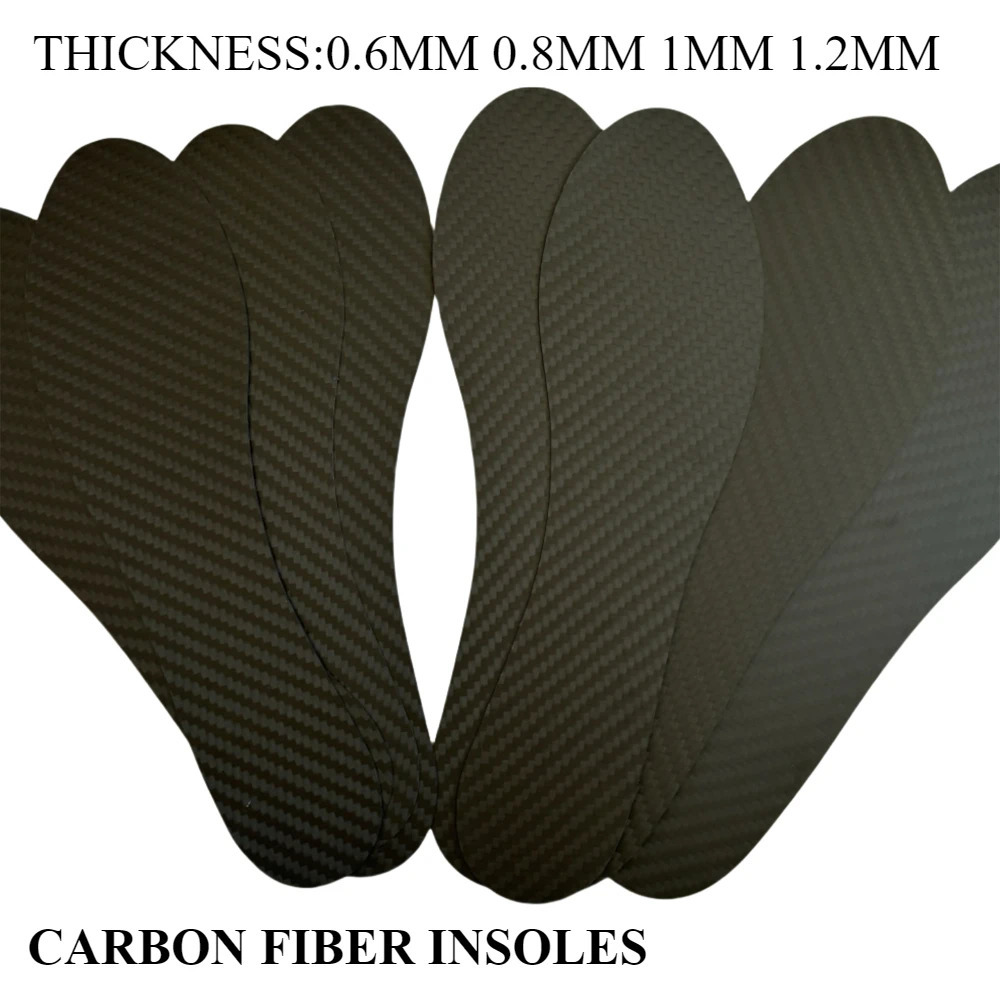 Men Women Sport Carbon Fiber Insole Breathable Rigid Sneaker Inserts Insoles Outdoor Running Shoespad 08mm 1mm 12mm Thickness 251121