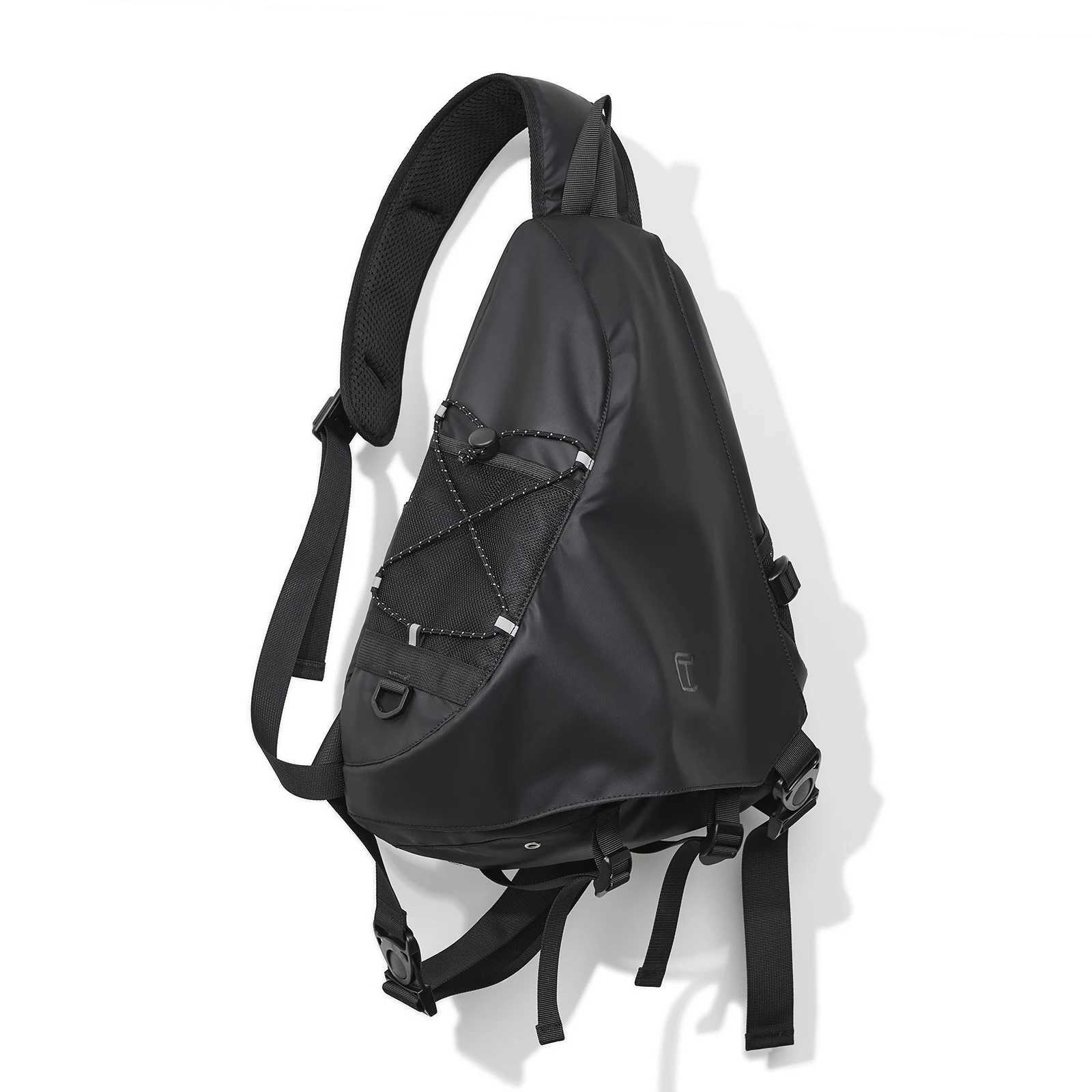 Fashion Tangcool Design14 Inch Shoder Bag for Men Large Capacity Crossbody Bag Waterproof Sport Travel Bag for 13 Inch Laptop Ipad Y251121