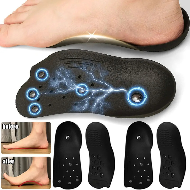 Magnetic Ortic Insoles Shoe Pads Comfort Support Corrector for Running Walking Standing Relief Massage Women Men Arch Cushion 251121