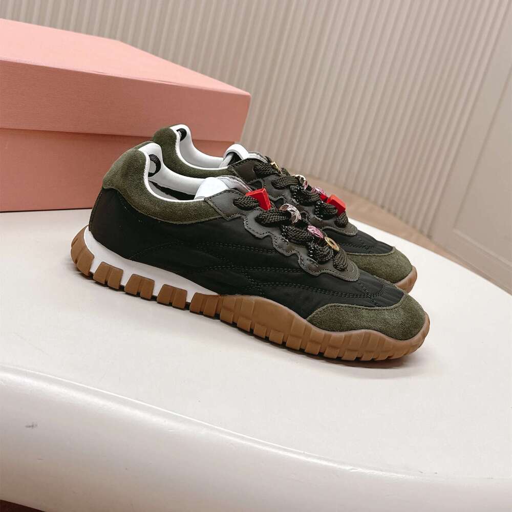 Women Natural Cow Suede Sneakers Mixed Colors Sports String Bead Leisure Flats Sewing Designer Shoes atillas De Mujer