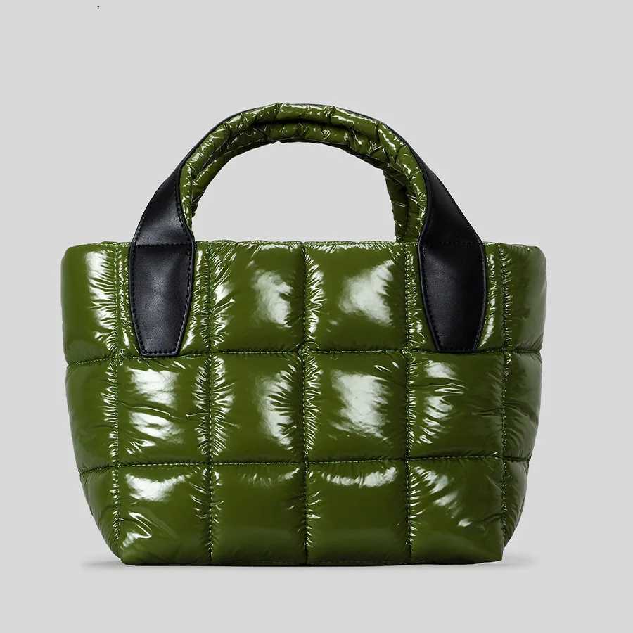 Fi Soft Puffer Tote Bag Casual Nyl Quilted Padded Wen Handbags Waterproof Lightweight Shoder Crossbody Bags 2025 Y251121