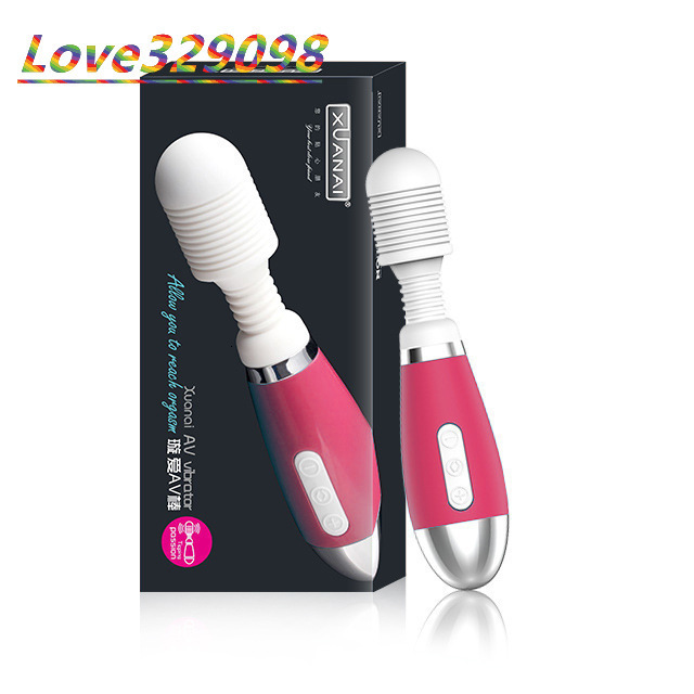 Xuanai XA8204 Mini Strong Shock AV Stick Female Fairy Massage Vibrator IPX5 Waterproof 10-Speed USB-Powered Quiet Lightweight