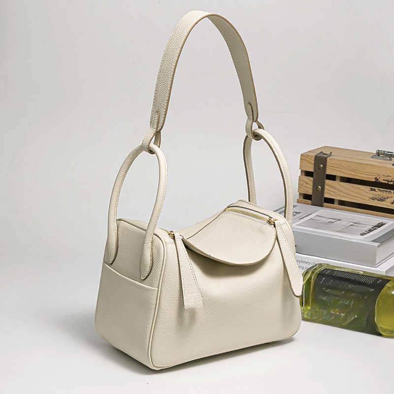 Christmas Gift Luxury Bag Top Leather Women's Exquisite Large Capacity Genuine Leather Business Commuter Fashion Shoulder Bag Designer Bag